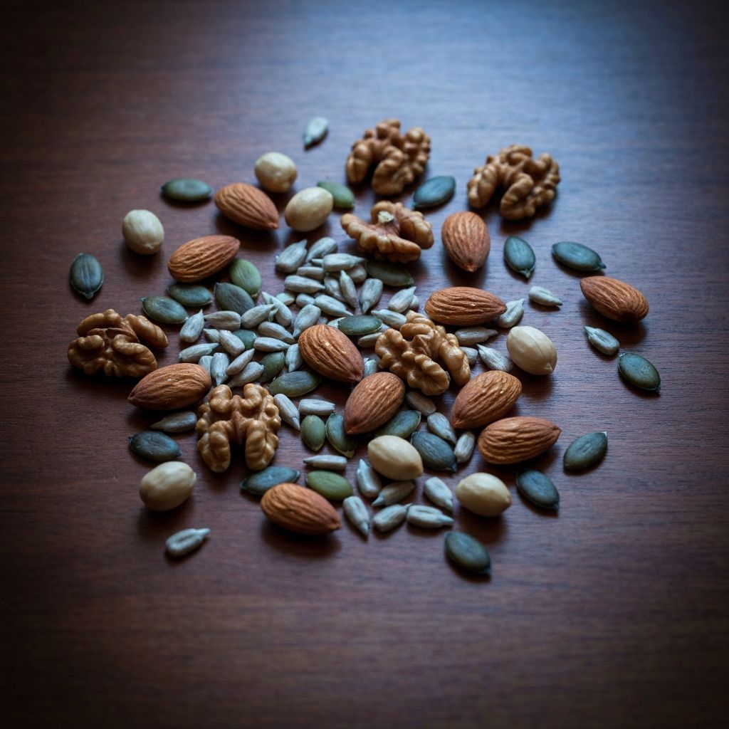 Nüsse und Samen für Mineral-Versorgung